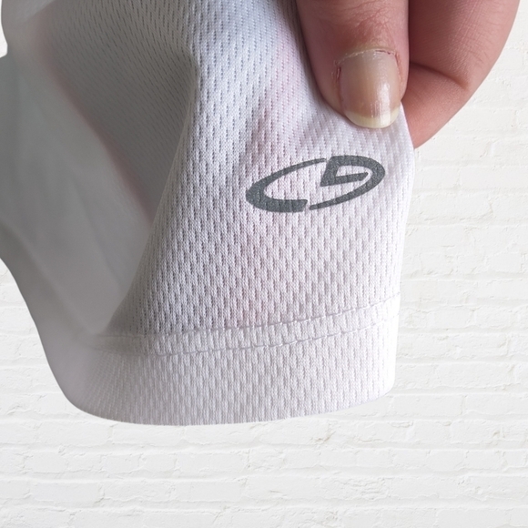 Champion white, grey and pink racerback workout tank top - Picture 6 of 7